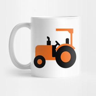 Farming Tractor Emoticon Mug